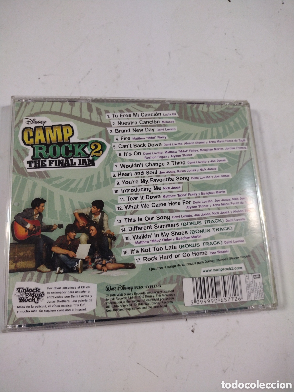 CDs de m&uacute;sica: CAMP ROCK 2 THE FINAL JAM - CD - Foto 2