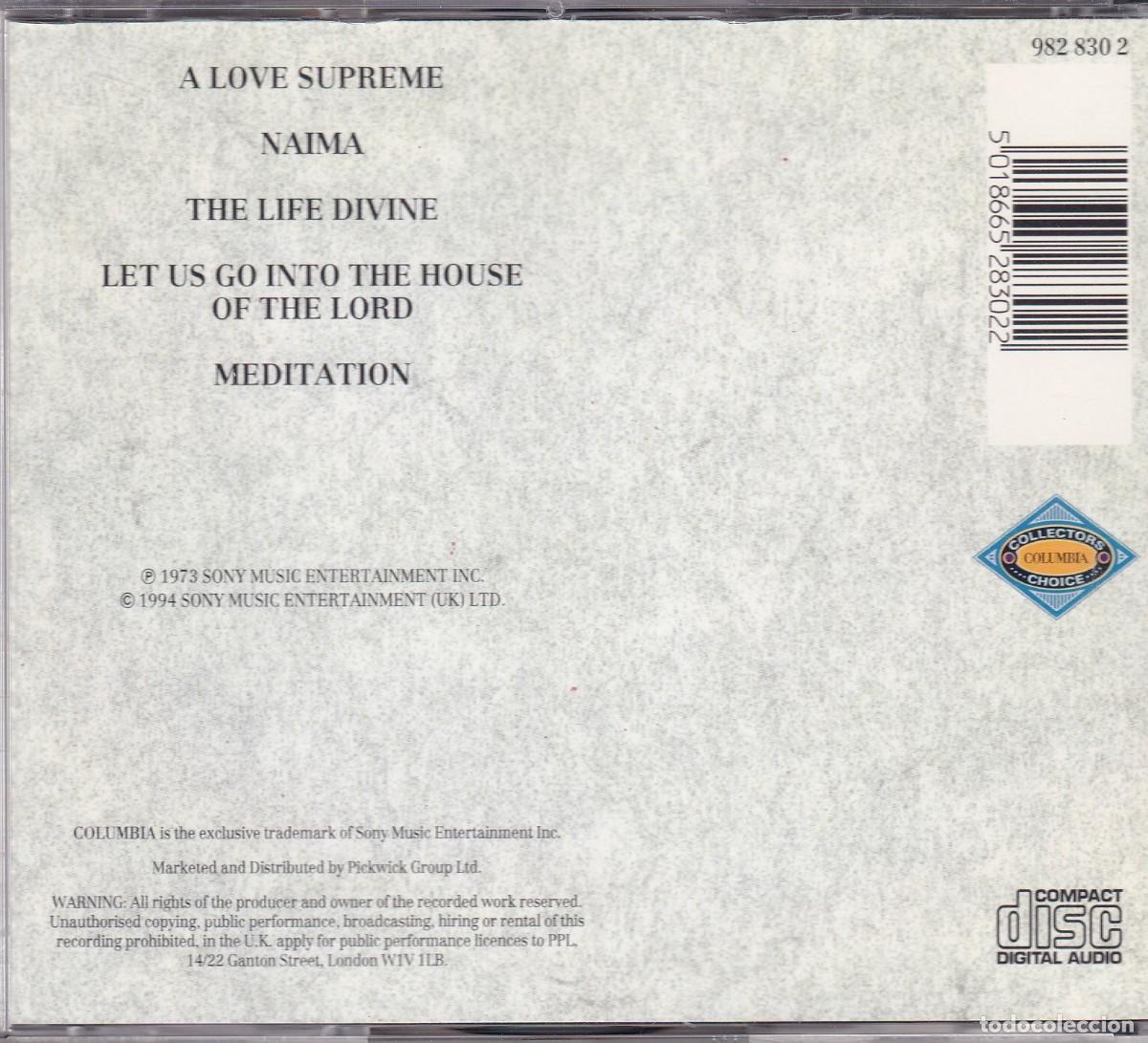 CDs de m&uacute;sica: Carlos Santana & John McLaughlin - Love, devotion, surrender - Foto 2