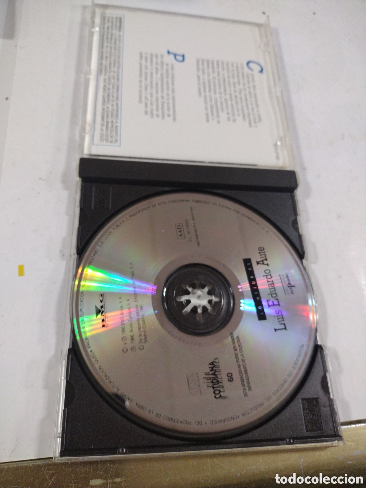 CDs de m&uacute;sica: LO MEJOR DE LUIS EDUARDO AUTE. CD - Foto 3