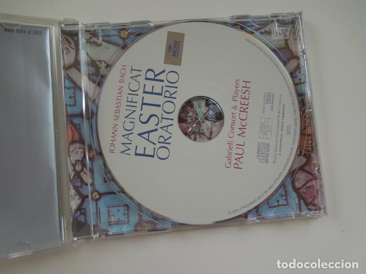 CDs de m&uacute;sica: BACH - MAGNIFICAT -EASTER ORATORIO - PAUL MCCREESH - CD - Foto 2