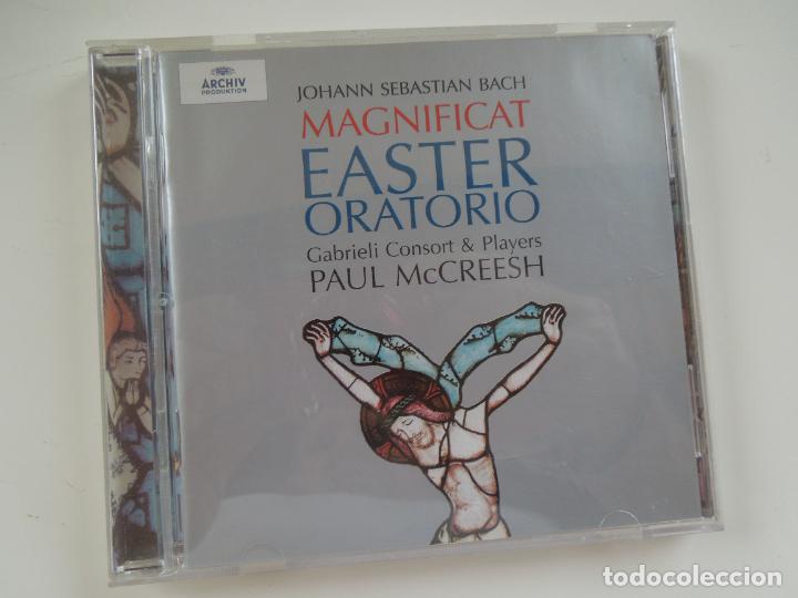 CDs de m&uacute;sica: BACH - MAGNIFICAT -EASTER ORATORIO - PAUL MCCREESH - CD - Foto 1