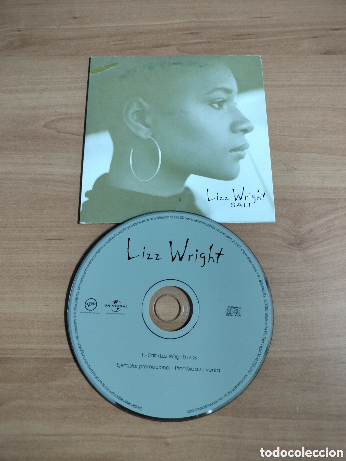 CDs de m&uacute;sica: Lizz Wright - Salt - CD single 1 canci&oacute;n - CD promocional - Foto 1