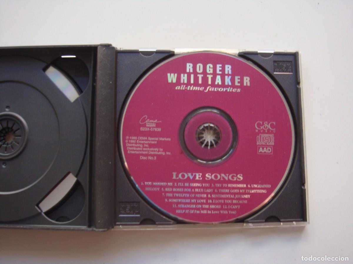 CDs de m&uacute;sica: ROGER WHITTAKER ALL-TIME SAVORITES 3 CD - Foto 3