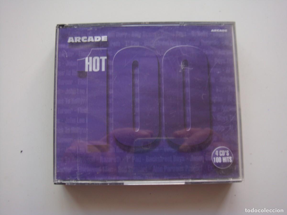 CDs de m&uacute;sica: ARCADE HOT 100 HITS 4 CD - Foto 1