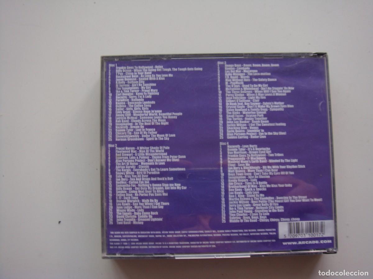 CDs de m&uacute;sica: ARCADE HOT 100 HITS 4 CD - Foto 4