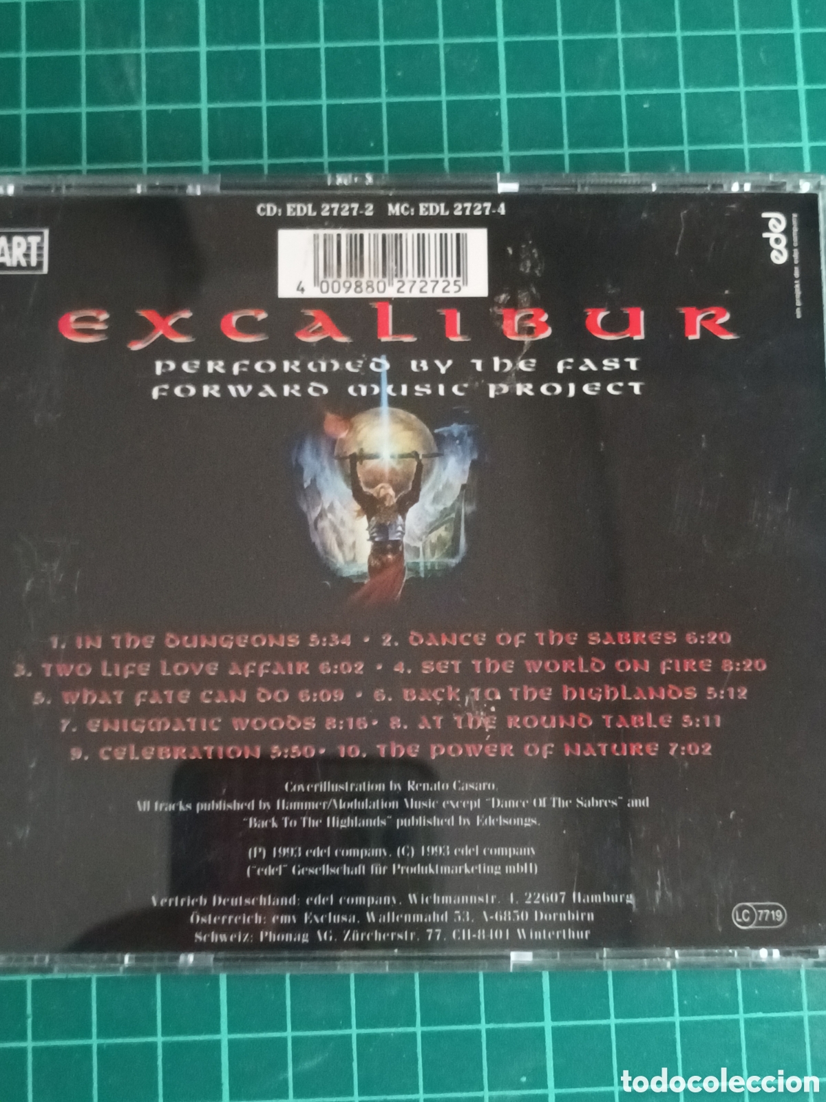 CDs de m&uacute;sica: Excalibur - Foto 2