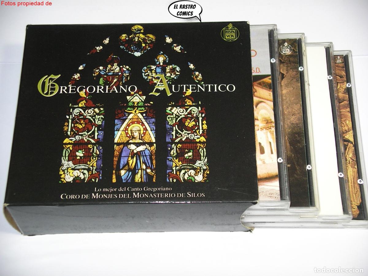 CDs de M&uacute;sica: Gregoriano Aut&eacute;ntico, Canto Obras Maestras, Monasterio de Silos, Semana Santa, Navidad 4 CD Hispavox