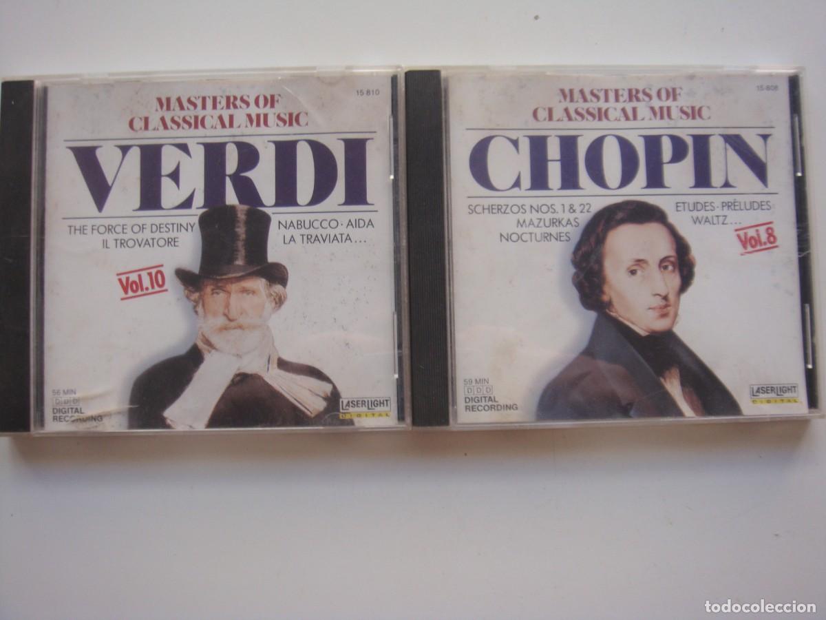CDs de m&uacute;sica: VERDI CHOPIN 2 CD - Foto 1