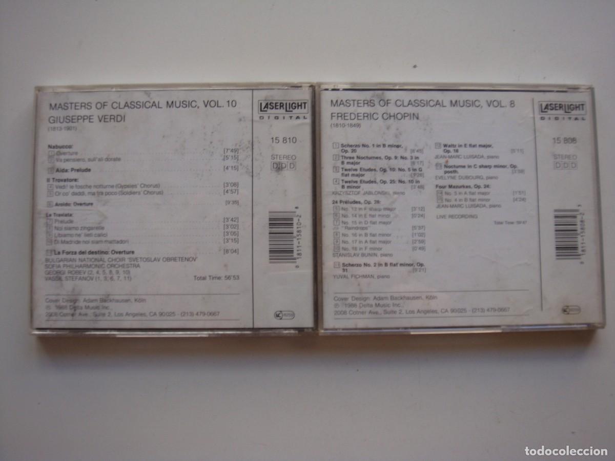 CDs de m&uacute;sica: VERDI CHOPIN 2 CD - Foto 2