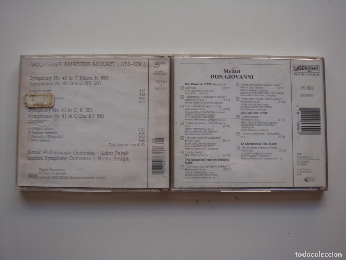 CDs de m&uacute;sica: MOZART - GIOVANNI 2 CD - Foto 2