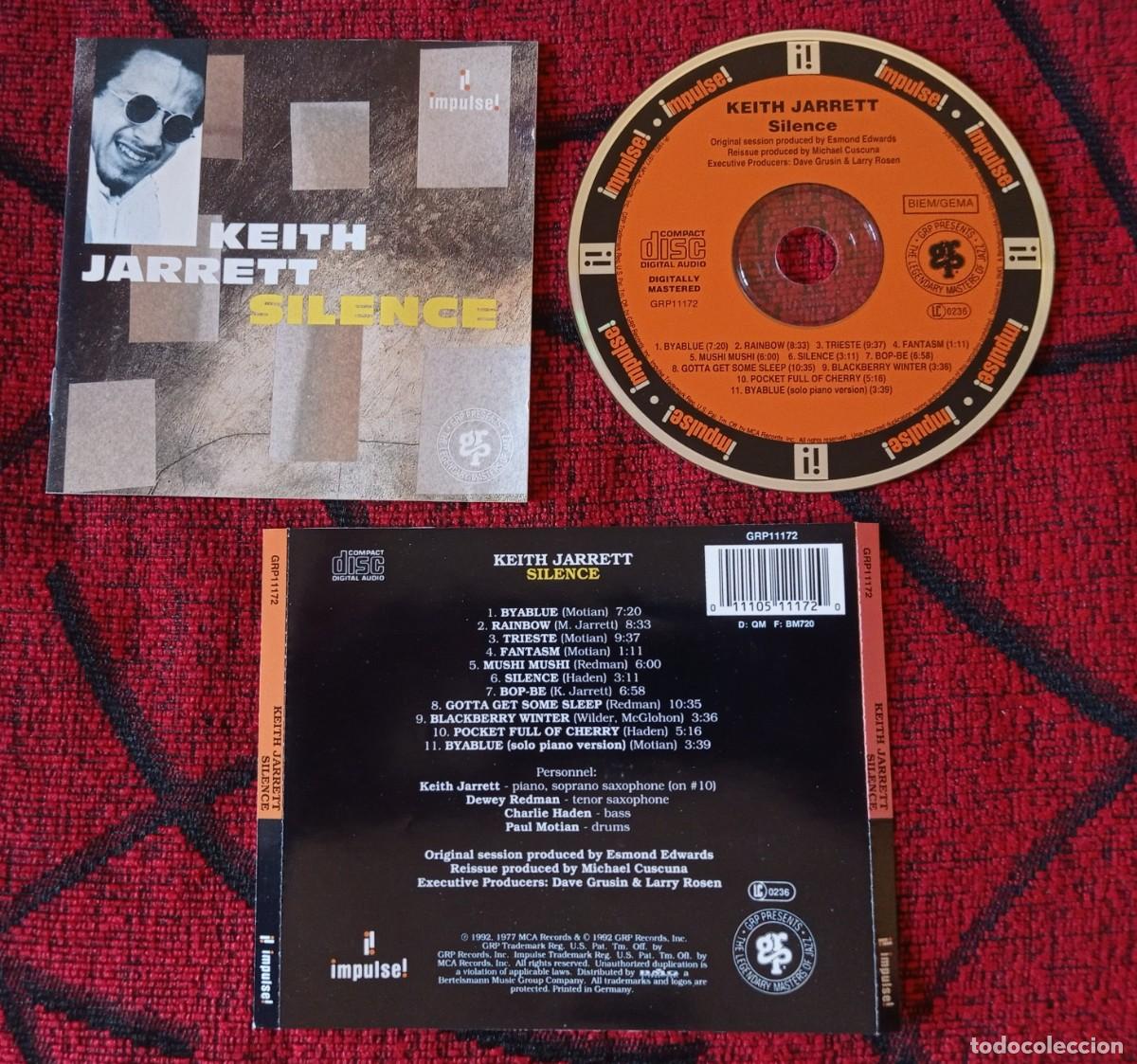 CDs de m&uacute;sica: KEITH JARRETT ** Silence ** CD ALEMANIA 1992 - Foto 1
