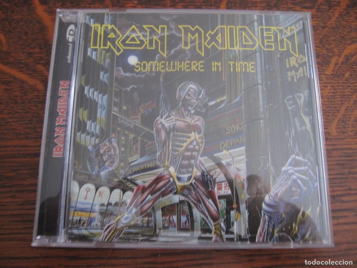 CDs de m&uacute;sica: IRON MAIDEN &rdquo;Somewhere in Time&rdquo; - Foto 1