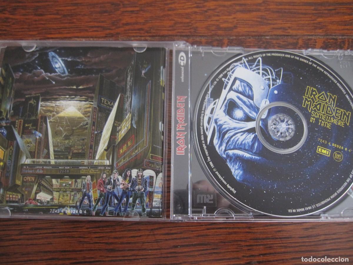 CDs de m&uacute;sica: IRON MAIDEN &rdquo;Somewhere in Time&rdquo; - Foto 2