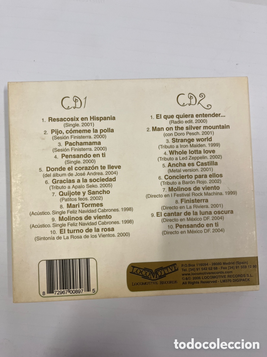 CDs de m&uacute;sica: MAGO DE OZ. RAREZAS. 2 CD. - Foto 2