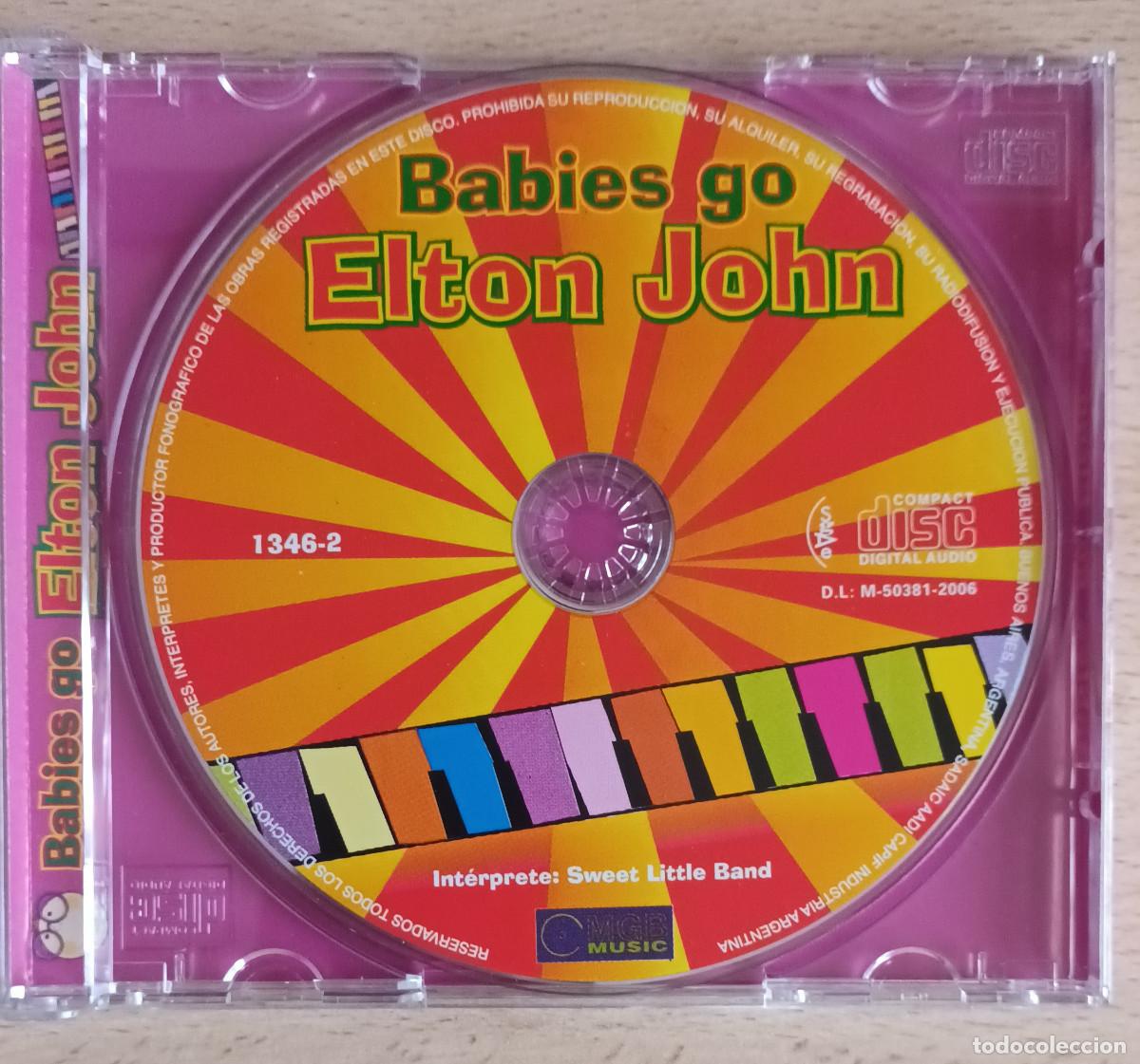 CDs de m&uacute;sica: BABIES GO ELTON JOHN- (CD) - Foto 2