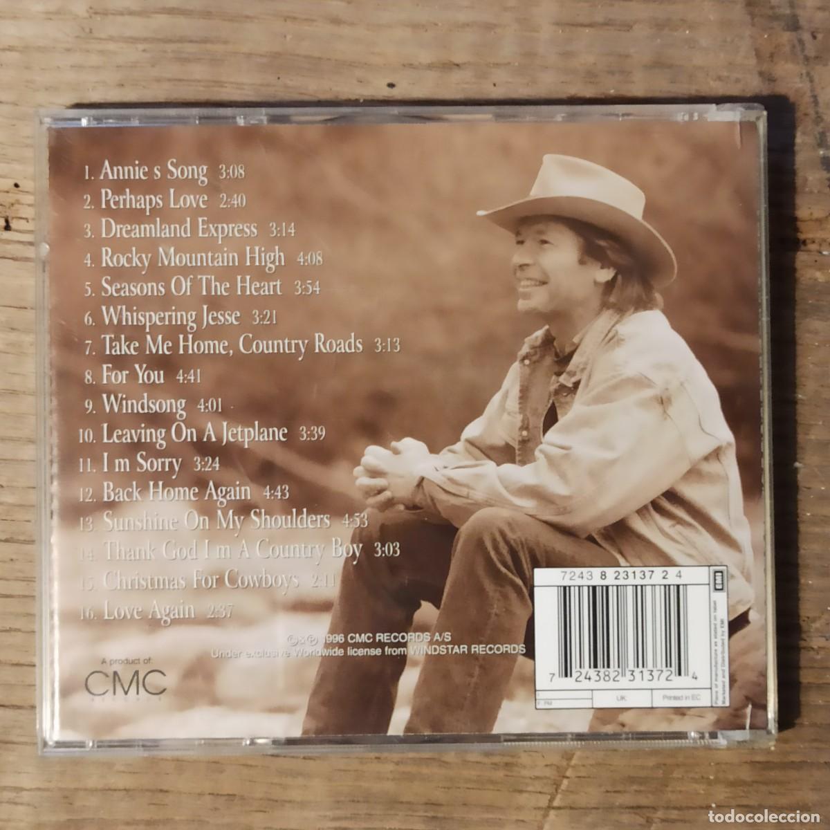 CDs de m&uacute;sica: CD John Denver &ndash; The Unplugged Collection - Foto 2