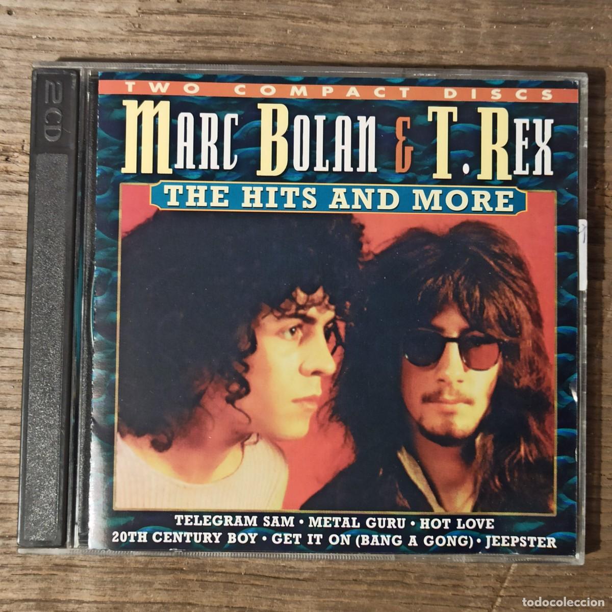 CDs de m&uacute;sica: CD Marc Bolan & T. Rex &ndash; The Hits And More - Foto 1