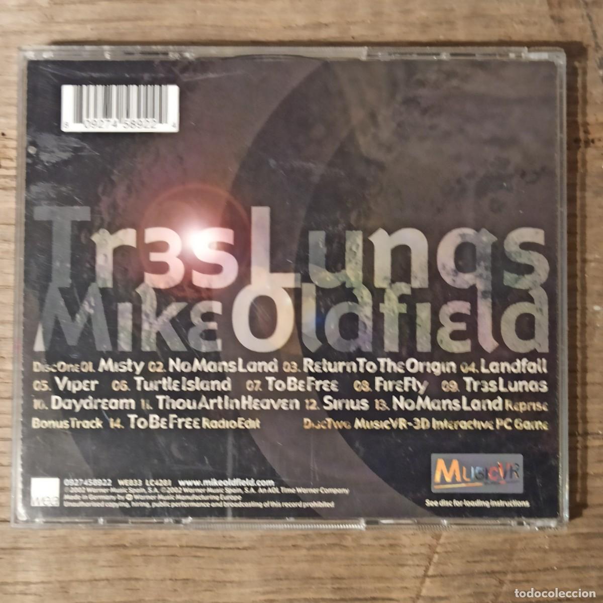 CDs de m&uacute;sica: CD Mike Oldfield &ndash; Tr3s Lunas - Foto 2