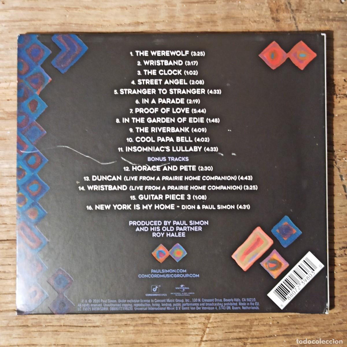 CDs de m&uacute;sica: CD Paul Simon &ndash; Stranger To Stranger - Foto 2