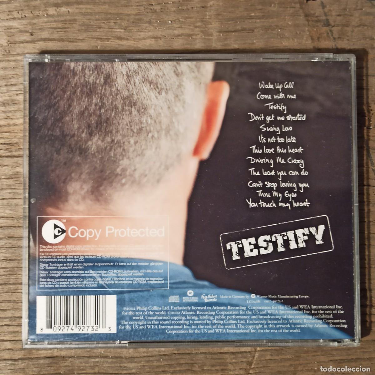 CDs de m&uacute;sica: CD Phil Collins &ndash; Testify - Foto 2