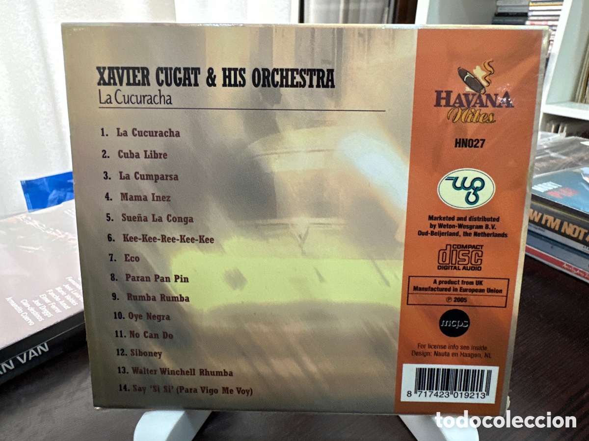 CDs de m&uacute;sica: Xavier Cugat & His Orchestra - La Cucaracha (CD, Comp) - Foto 2