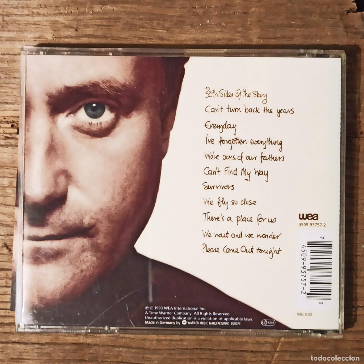 CDs de m&uacute;sica: CD Phil Collins &ndash; Both Sides - Foto 2