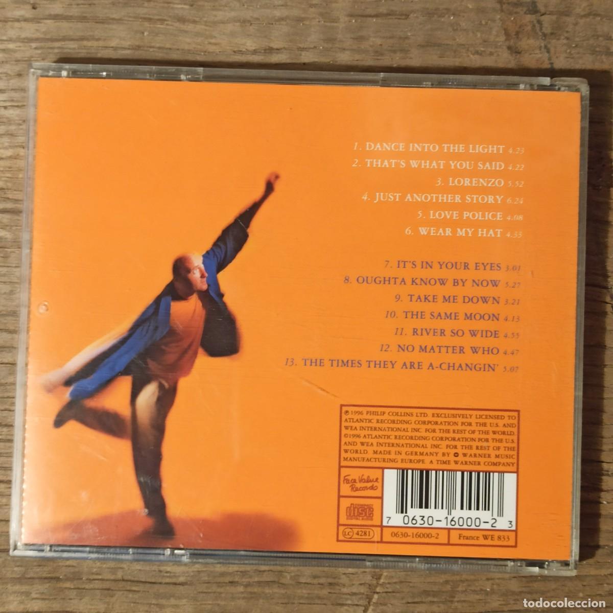 CDs de m&uacute;sica: CD Phil Collins &ndash; Dance Into The Light - Foto 2