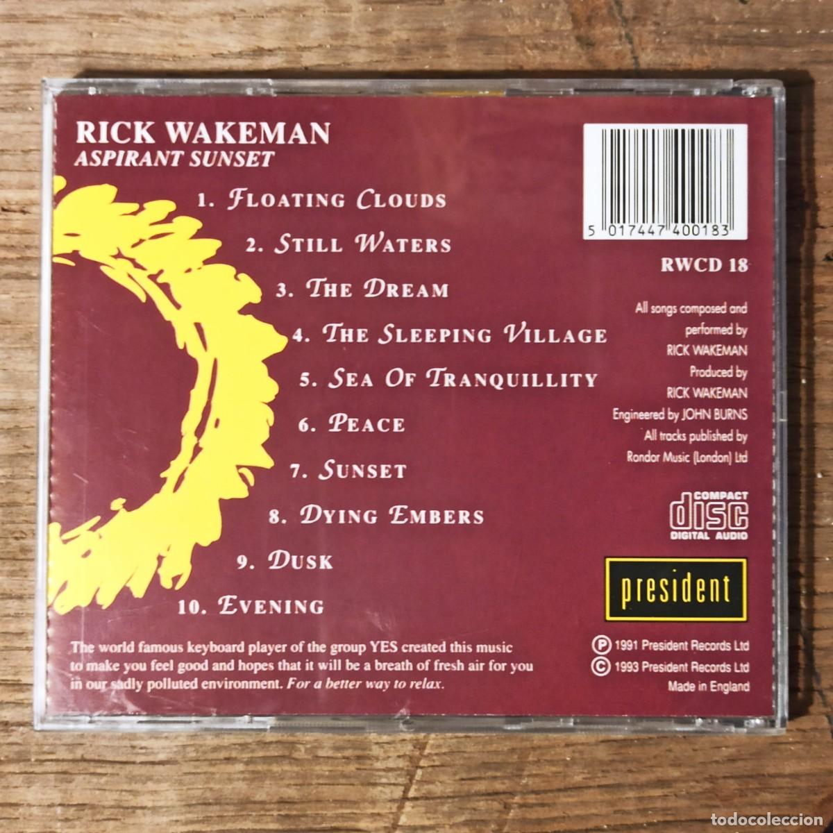CDs de m&uacute;sica: CD Rick Wakeman &ndash; Aspirant Sunset - Foto 2