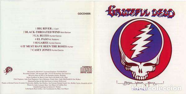 CDs de m&uacute;sica: Grateful Dead &ndash; Steal Your Face Vol 1 y 2 CD - Foto 2