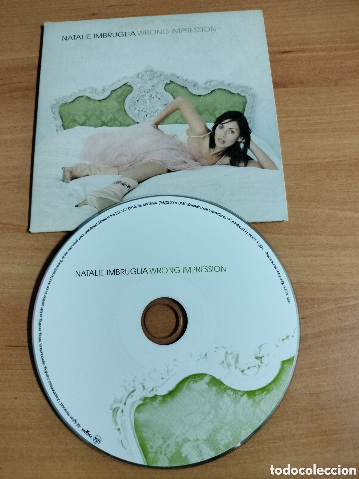 CDs de m&uacute;sica: Natalie Imbruglia - Wrong impression - CD single 1 canci&oacute;n - Foto 1