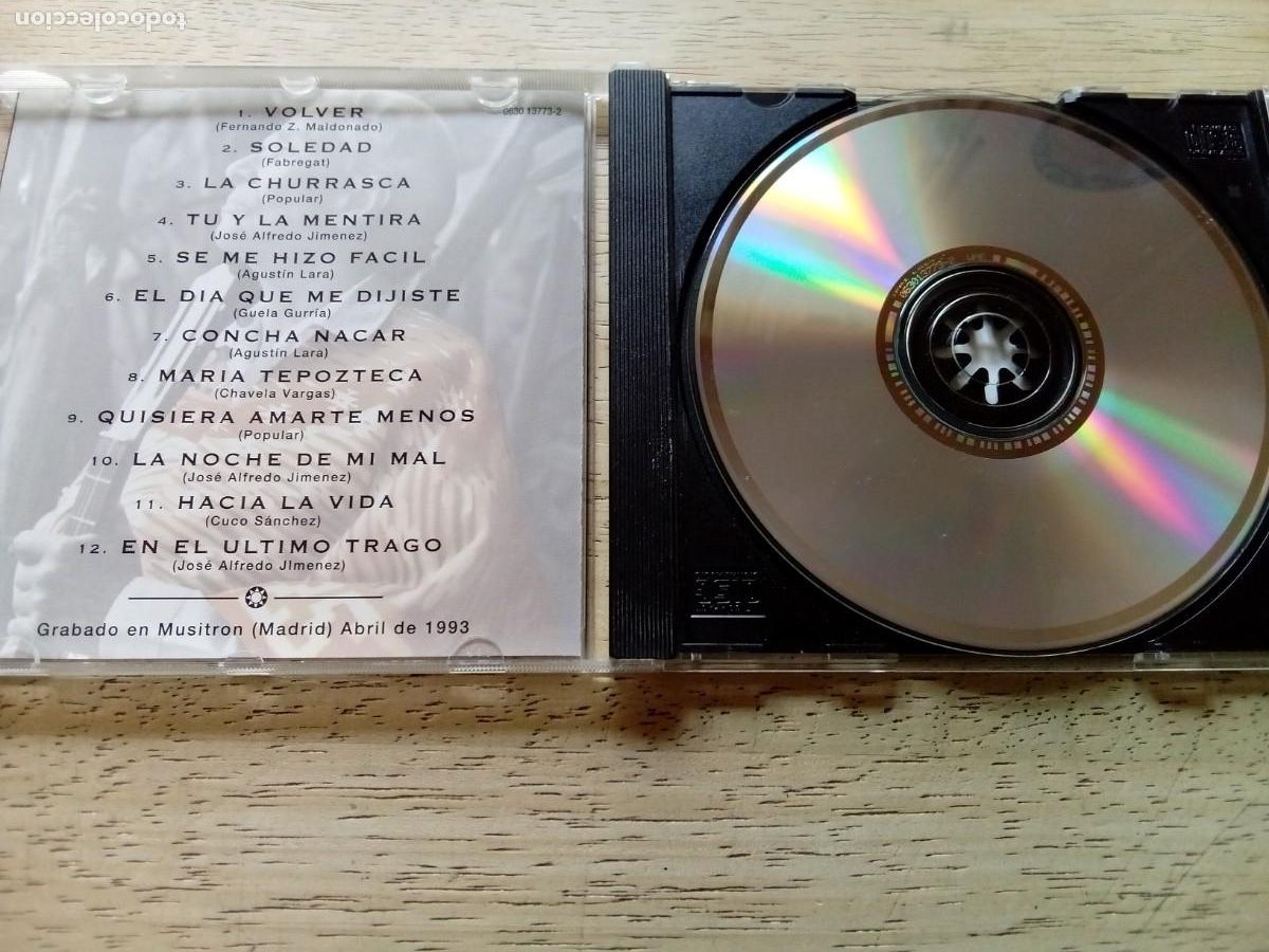 CDs de m&uacute;sica: Chavela Vargas. Volver, volver. CD - Foto 4