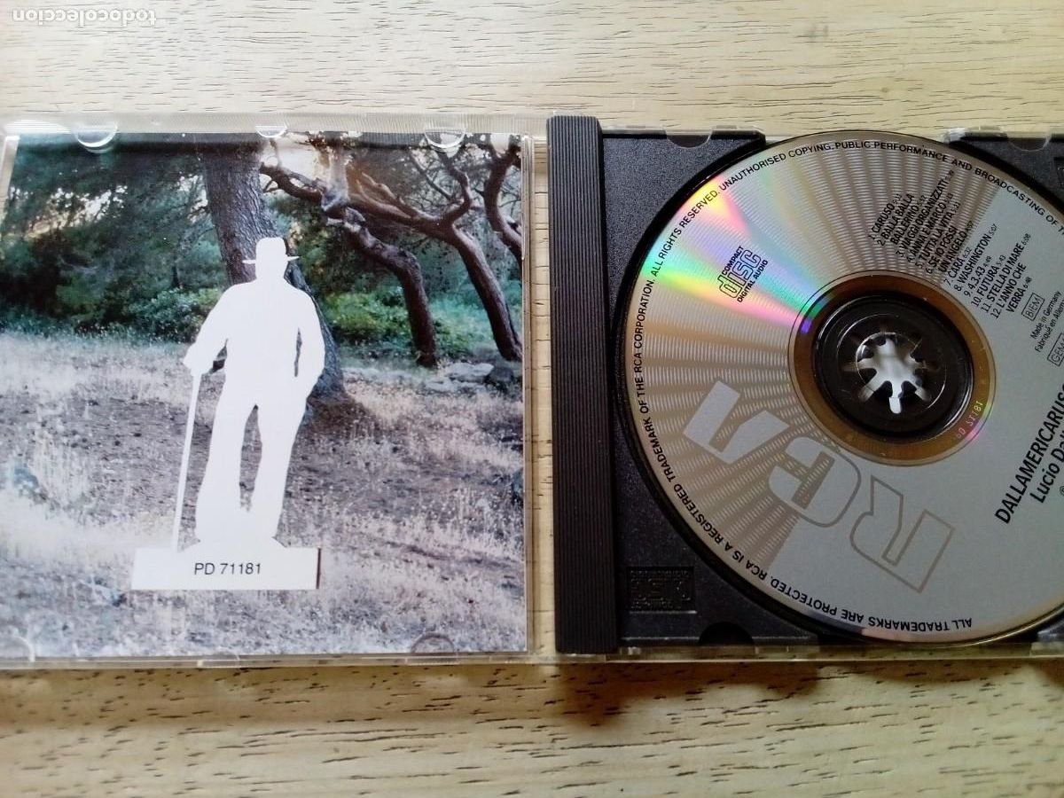 CDs de m&uacute;sica: Lucio Dalla. AmeriCaruso. CD - Foto 3
