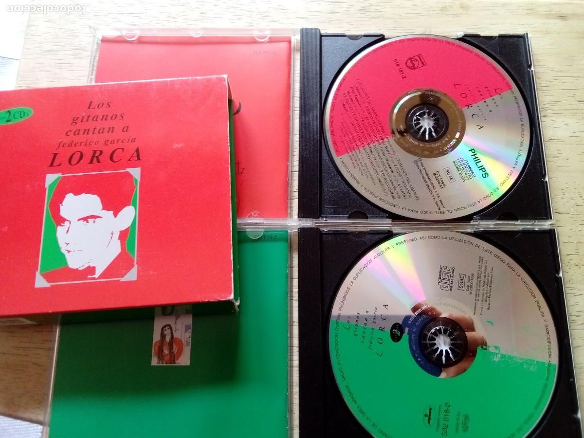 CDs de m&uacute;sica: Los gitanos cantan a Lorca. 2 cd&acute;s - Foto 4