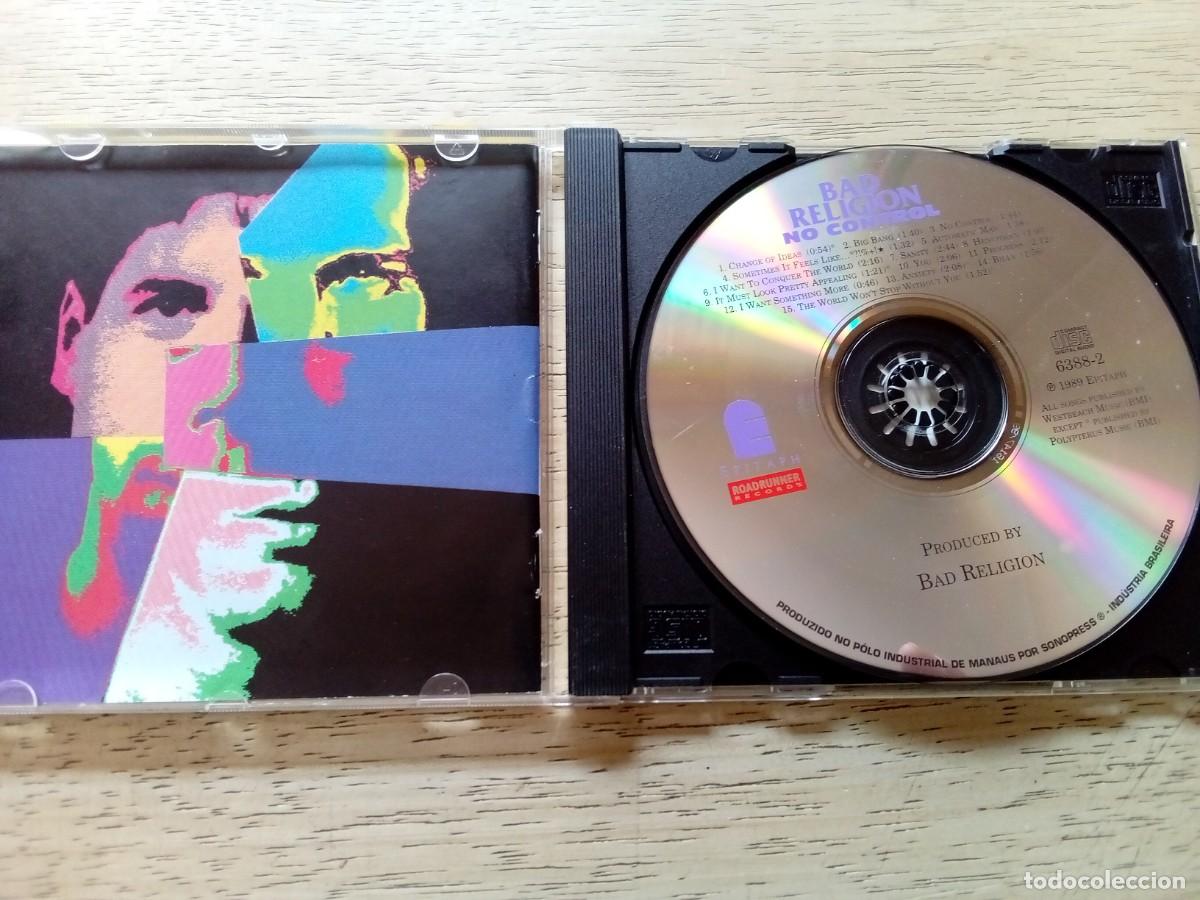 CDs de m&uacute;sica: Bad religion. No control. CD - Foto 3