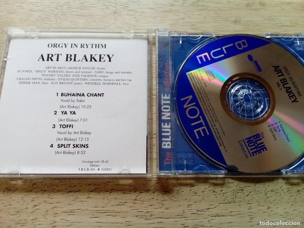 CDs de m&uacute;sica: Art Blakey. Orgy in rhythm. CD Blue note - Foto 3