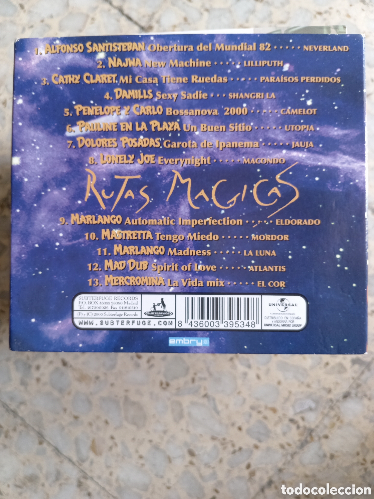 CDs de m&uacute;sica: CD EL VIAJERO RUTAS MAGICAS - Foto 2
