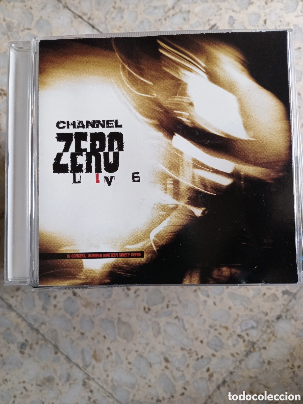 CDs de m&uacute;sica: CD CHANNEL ZERO LIVE - Foto 1