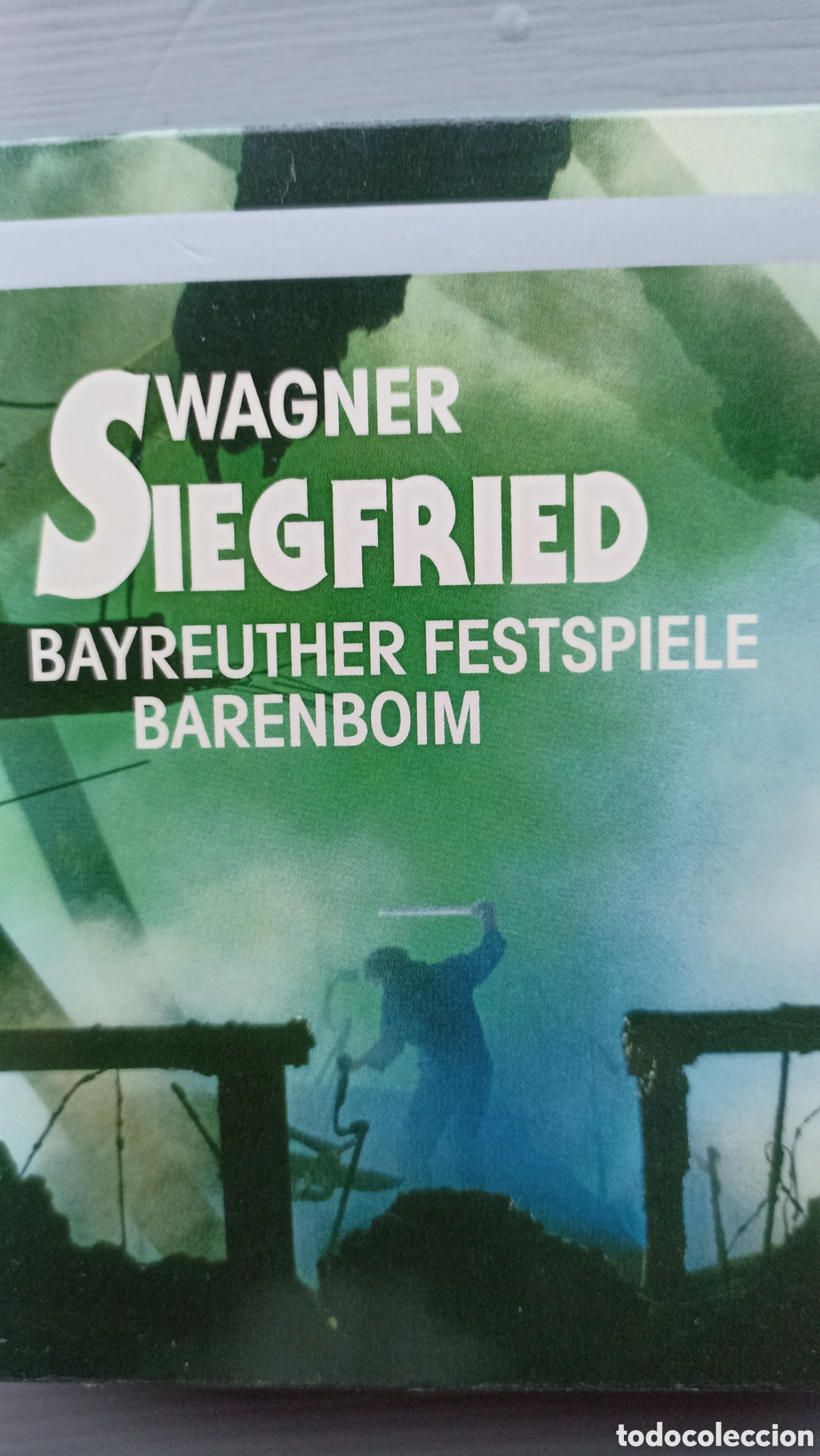 CDs de M&uacute;sica: Siegfried opera de Wagner, Bareboim y Bayreuther Festspiele.