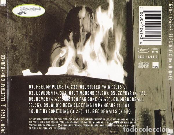 CDs de m&uacute;sica: Electrafixion (Ian McCulloch / Will Sergeant: Echo & the Bunnymen) - Burned - Foto 2