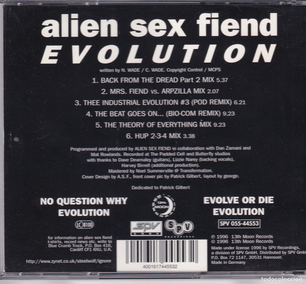CDs de m&uacute;sica: Alien Sex Fiend - Evolution - Foto 2