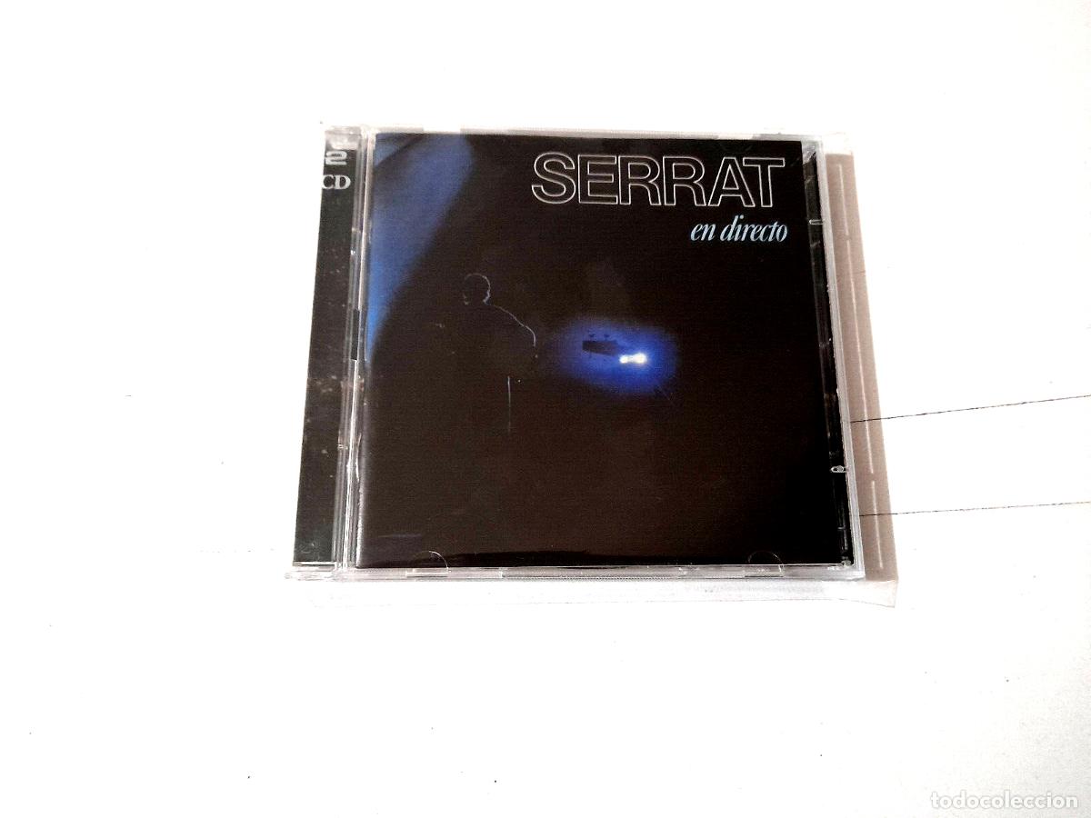 CDs de m&uacute;sica: SERRAT &rdquo;EN DIRECTO&rdquo; 2CD 24 TRACKS CD - Foto 1