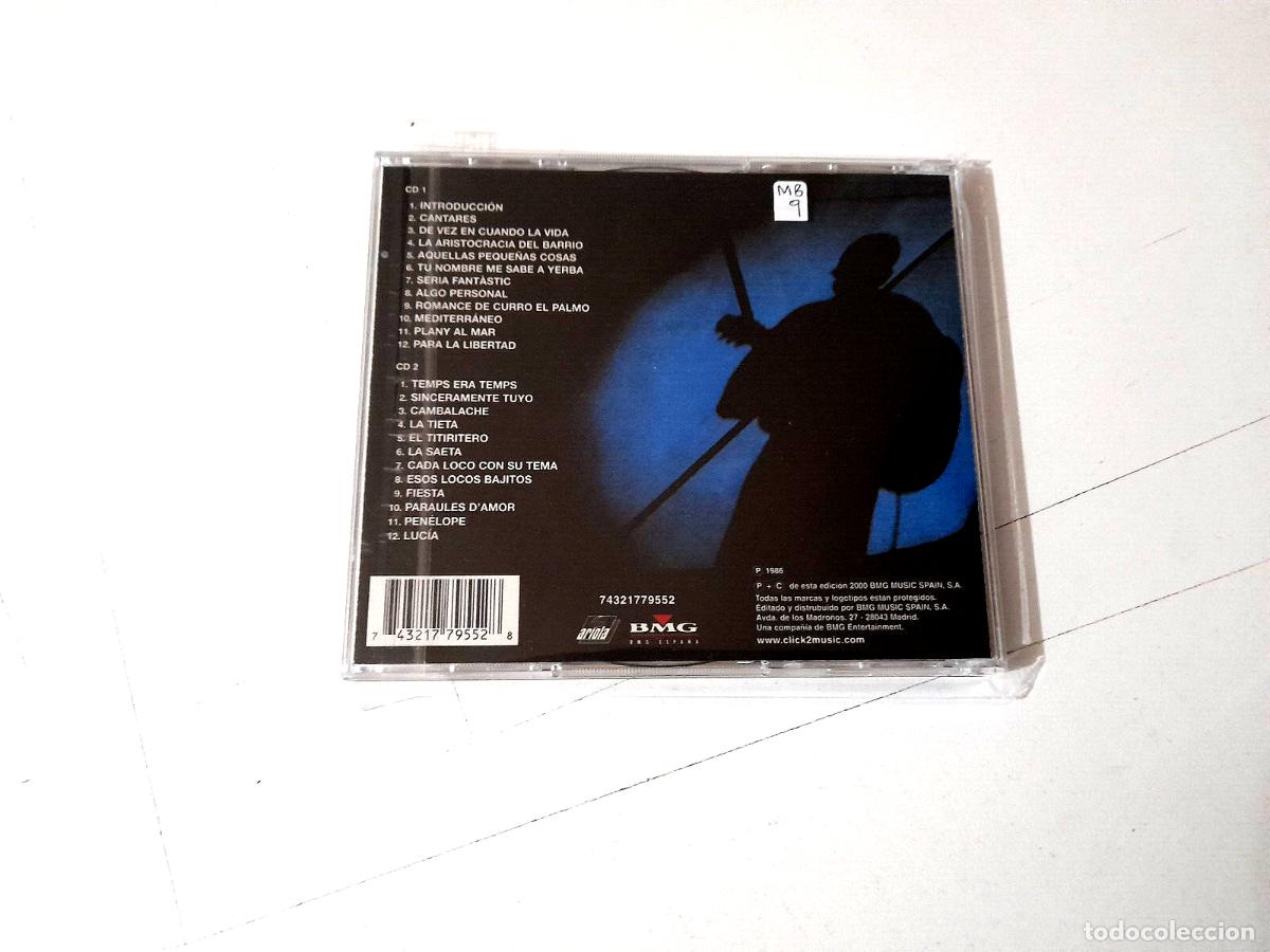 CDs de m&uacute;sica: SERRAT &rdquo;EN DIRECTO&rdquo; 2CD 24 TRACKS CD - Foto 2