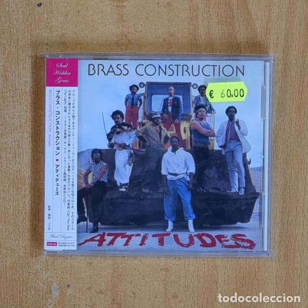 CDs de m&uacute;sica: BRASS CONSTRUCTION - ATTITUDES - ED JAPONESA CD - Foto 1