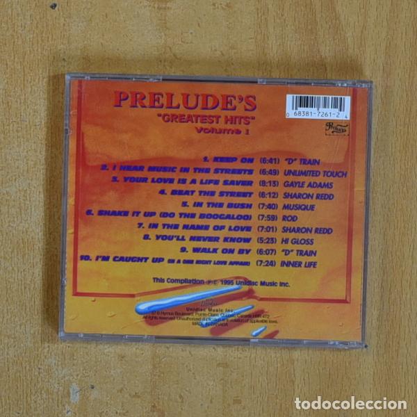 CDs de m&uacute;sica: VARIOS - PRELUDES GREATEST HITS - CD - Foto 2