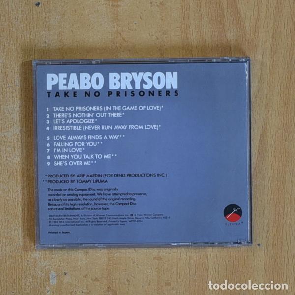 CDs de m&uacute;sica: PEABO BRYSON - TAKE NO PRISONERS - CD - Foto 2