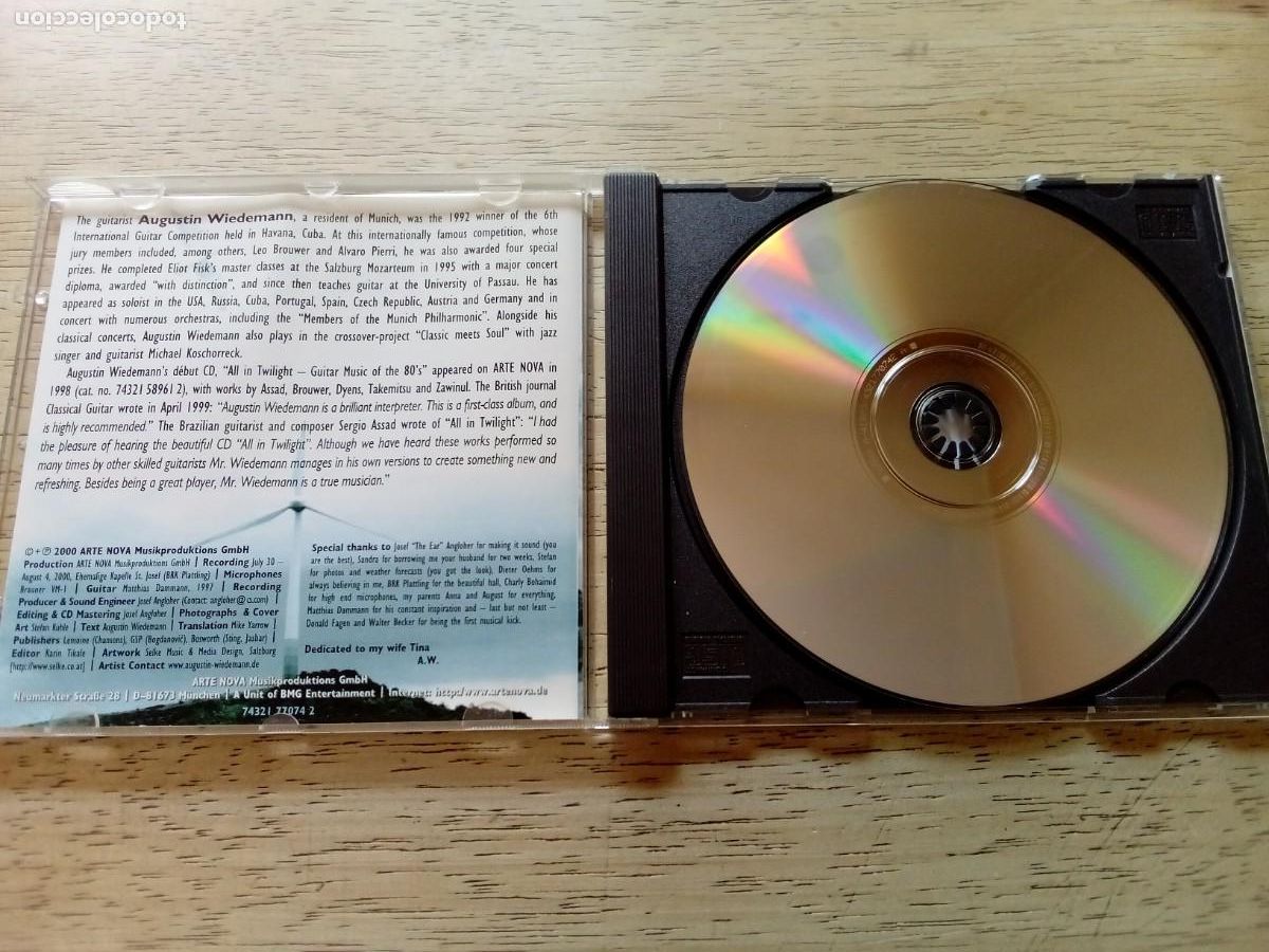 CDs de m&uacute;sica: Augustin Wiedemann. 4 miles 2 davis. CD - Foto 4