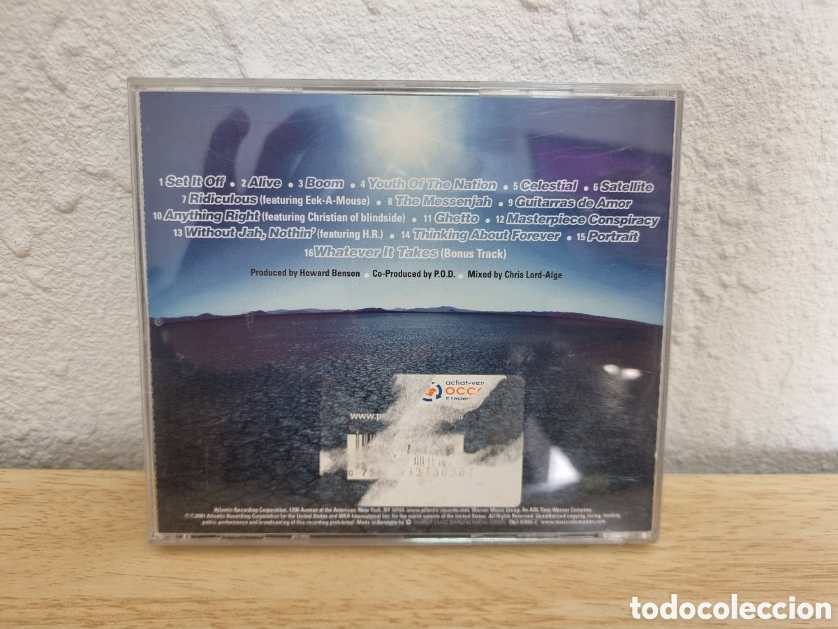 CDs de m&uacute;sica: CD P.O.D - Satellite Nu Metal - Foto 2