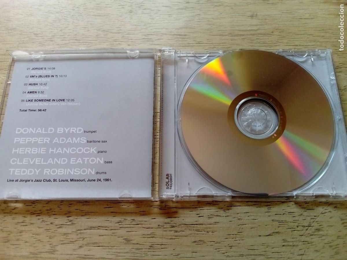 CDs de m&uacute;sica: Donald Byrd. Pepper Adams. CD - Foto 4