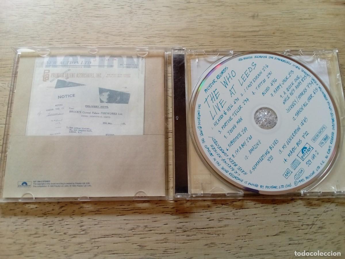 CDs de m&uacute;sica: The who. Live at Leeds. CD - Foto 3