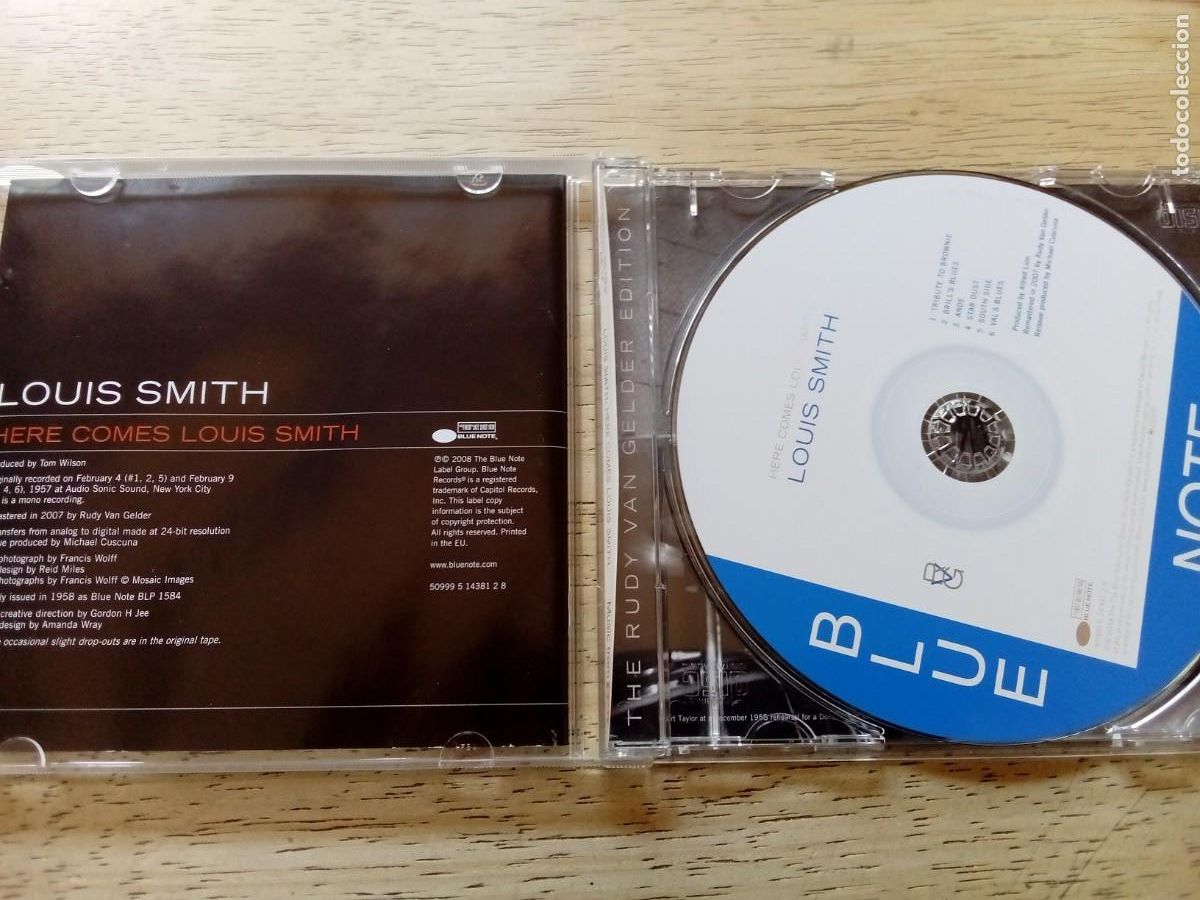 CDs de m&uacute;sica: Louis Smith. Here comes. CD - Foto 3